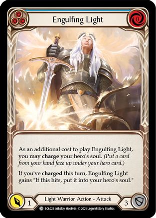 Engulfing Light (Blue) (BOL023)  - Blitz Deck: Monarch - Boltyn