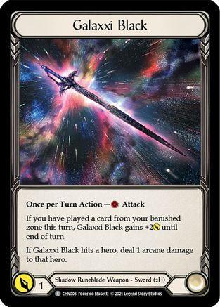 Galaxxi Black (CHN003) - Blitz Deck: Monarch - Chane | Silver Goblin