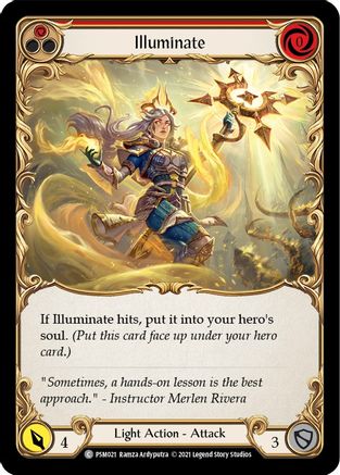 Illuminate (Red) (PSM021)  - Blitz Deck: Monarch - Prism
