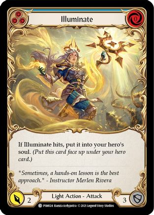 Illuminate (Blue) (PSM024)  - Blitz Deck: Monarch - Prism