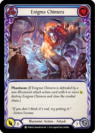 Enigma Chimera (Blue) (PSM028)  - Blitz Deck: Monarch - Prism