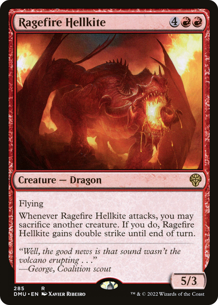 Ragefire Hellkite [Dominaria United] | Silver Goblin