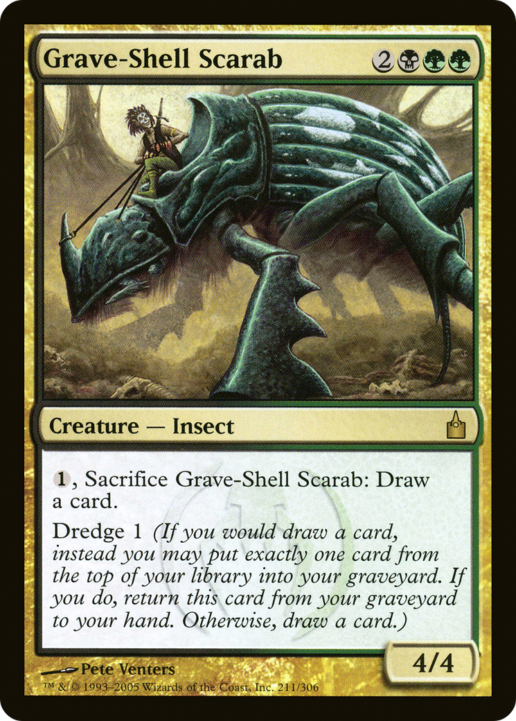 Grave-Shell Scarab [Ravnica: City of Guilds] | Silver Goblin