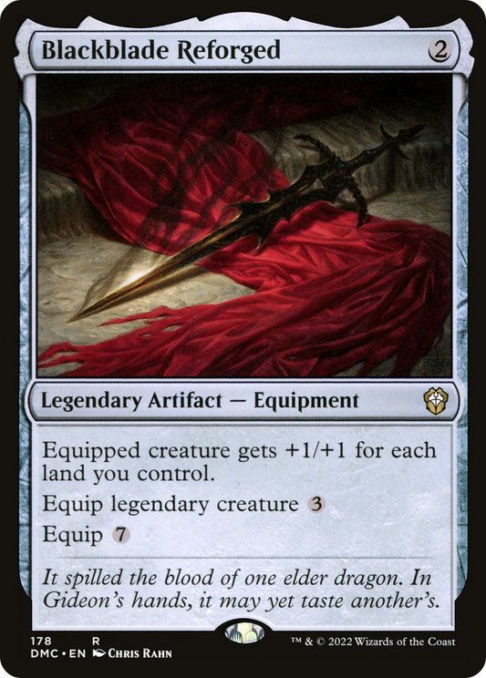 Blackblade Reforged [Dominaria United Commander]