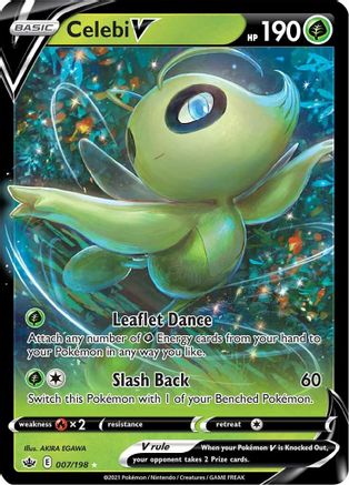 Celebi V (007/198) [Sword & Shield: Chilling Reign] | Silver Goblin