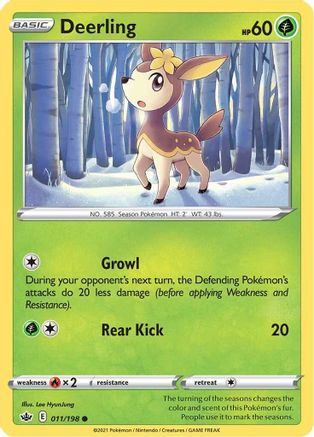 Deerling (011/198) [Sword & Shield: Chilling Reign] | Silver Goblin