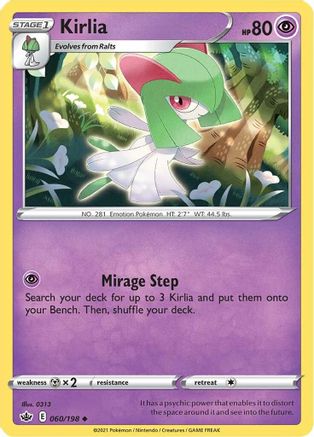 Kirlia (60) - Chilling Reign