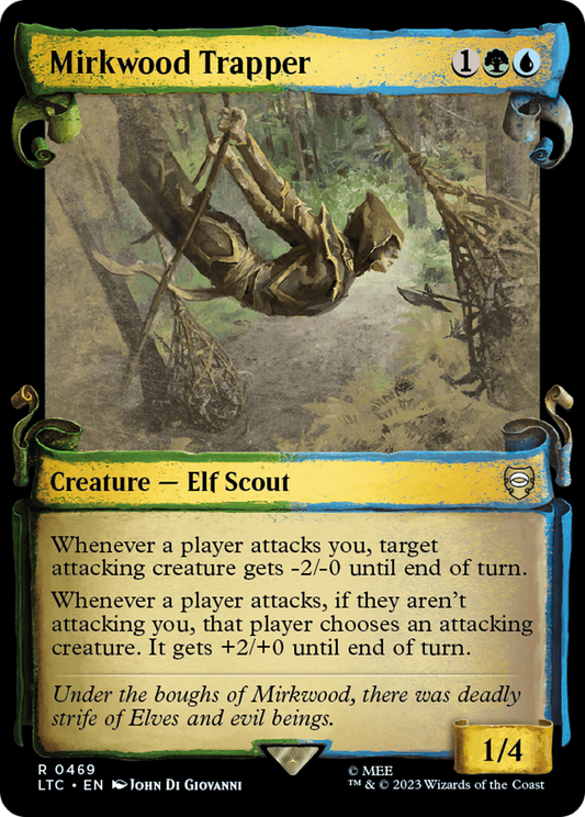 Mirkwood Trapper [The Lord of the Rings: Tales of Middle-Earth Commander Showcase Scrolls] Foil