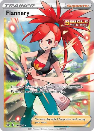 Flannery (Full Art) (191) Holofoil - Chilling Reign