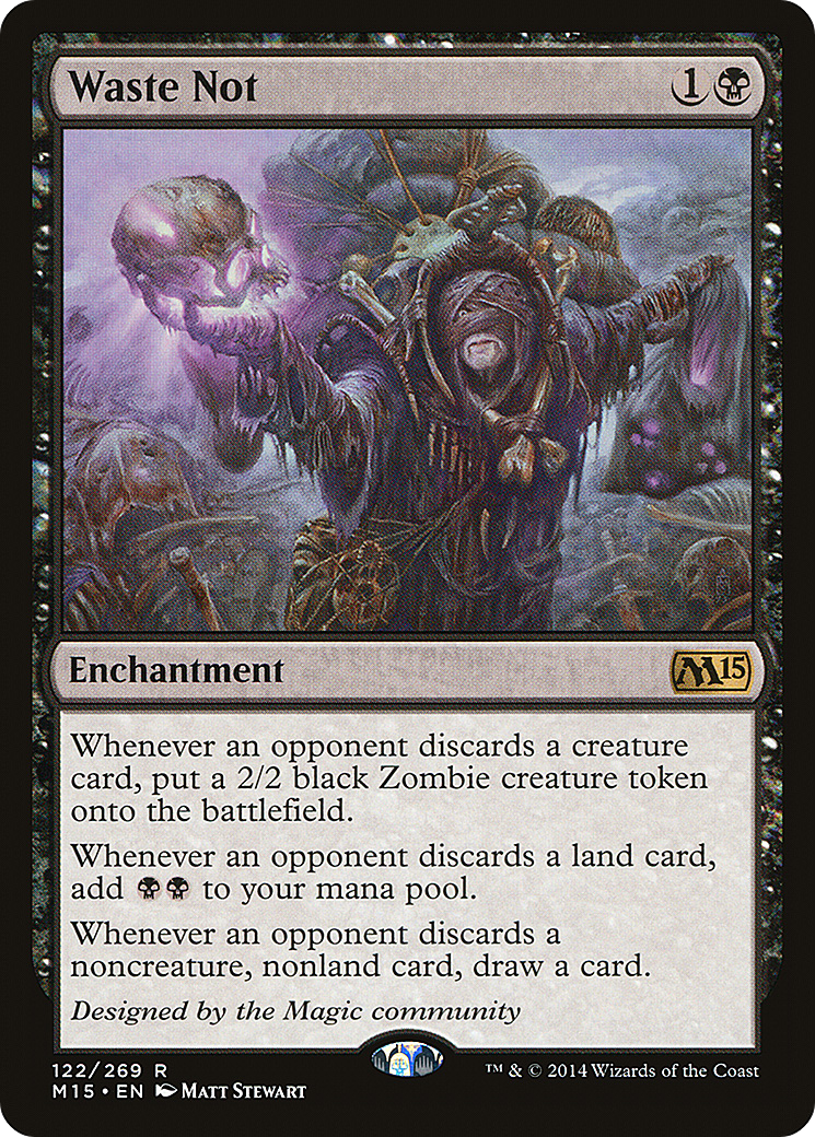 Waste Not [Magic 2015] Foil