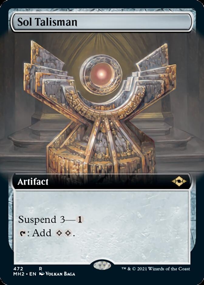 Sol Talisman (Extended Art) [Modern Horizons 2] | Silver Goblin