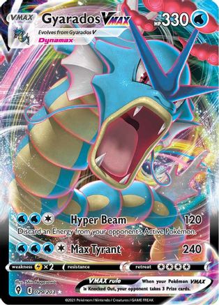 Gyarados VMAX (29) Holofoil - Evolving Skies