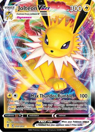 Jolteon VMAX (51) Holofoil - Evolving Skies