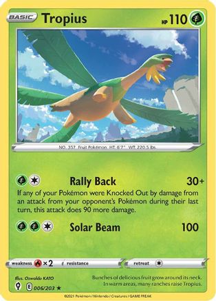 Tropius (6) - Evolving Skies