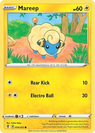 Mareep (54) - Evolving Skies