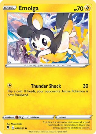 Emolga (57) - Evolving Skies
