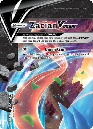 Zacian V-UNION - SWSH163 (SWSH163) Holofoil - SWSH Sword & Shield Promo Cards