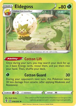 Eldegoss - 016/203 (16) - Deck Exclusives