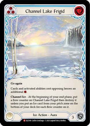 Channel Lake Frigid (ELE146) 1st Edition  - Tales of Aria