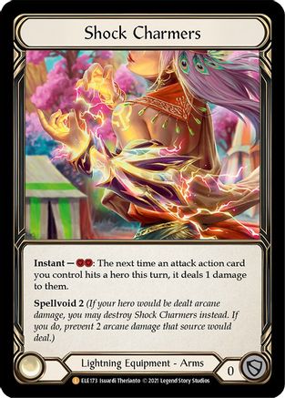 Shock Charmers (ELE173) 1st Edition Cold Foil - Tales of Aria