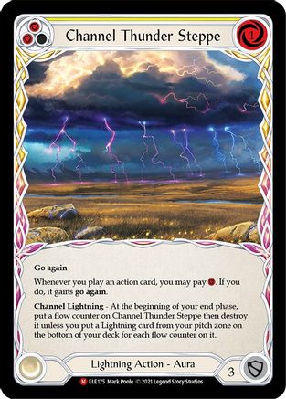 Channel Thunder Steppe (ELE175) Unlimited Edition  - Tales of Aria