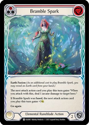 Bramble Spark (Red) (ELE085) 1st Edition  - Tales of Aria