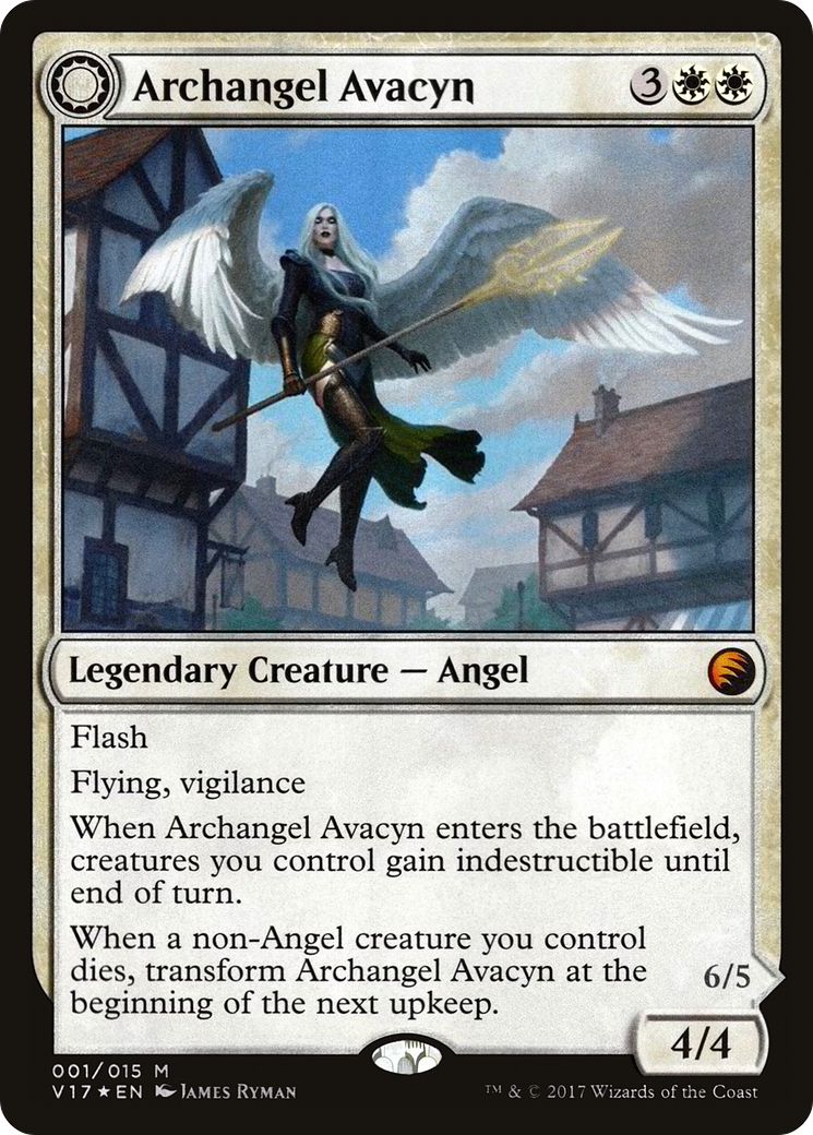 Archangel Avacyn // Avacyn, the Purifier [From the Vault: Transform] | Silver Goblin