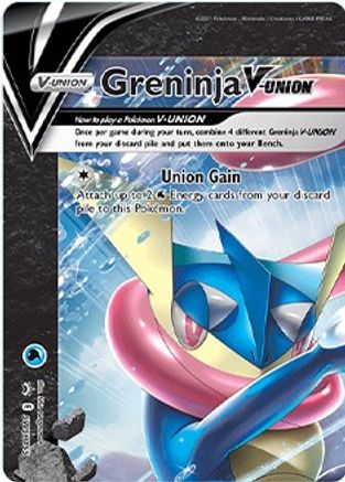 Greninja V-UNION - SWSH155 (SWSH155) Holofoil - SWSH Sword & Shield Promo Cards