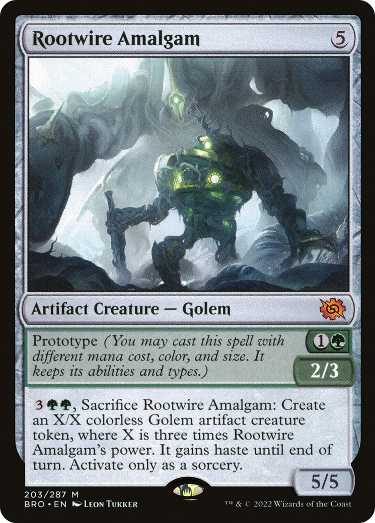 Rootwire Amalgam [The Brothers' War] | Silver Goblin