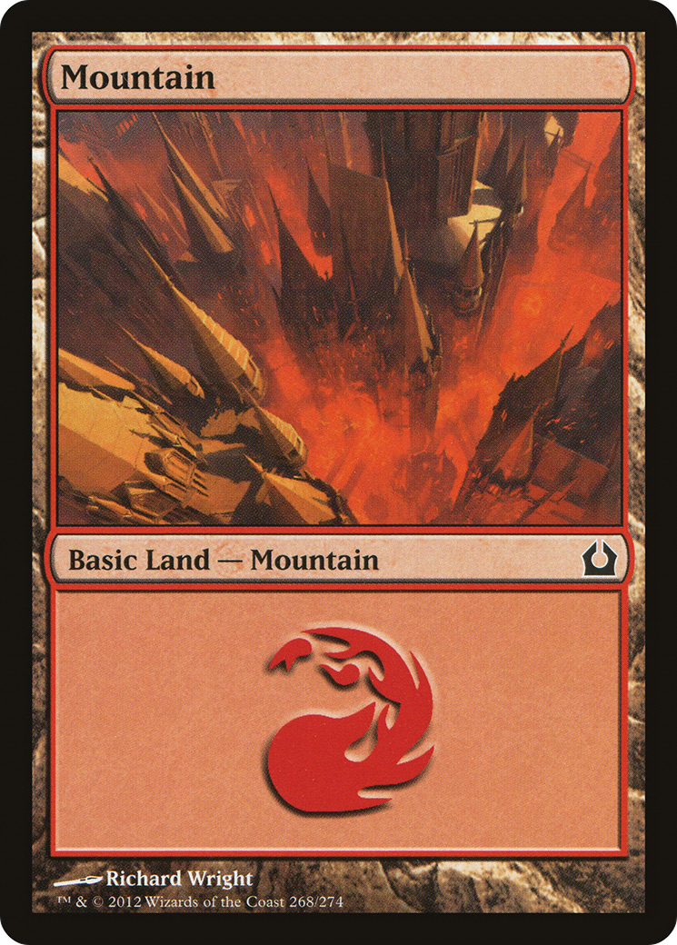 Mountain (268) [Return to Ravnica] | Silver Goblin