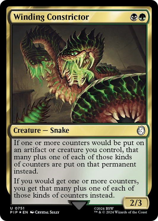Winding Constrictor Foil (751)