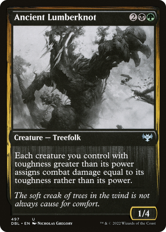 Ancient Lumberknot [Innistrad: Double Feature] Foil