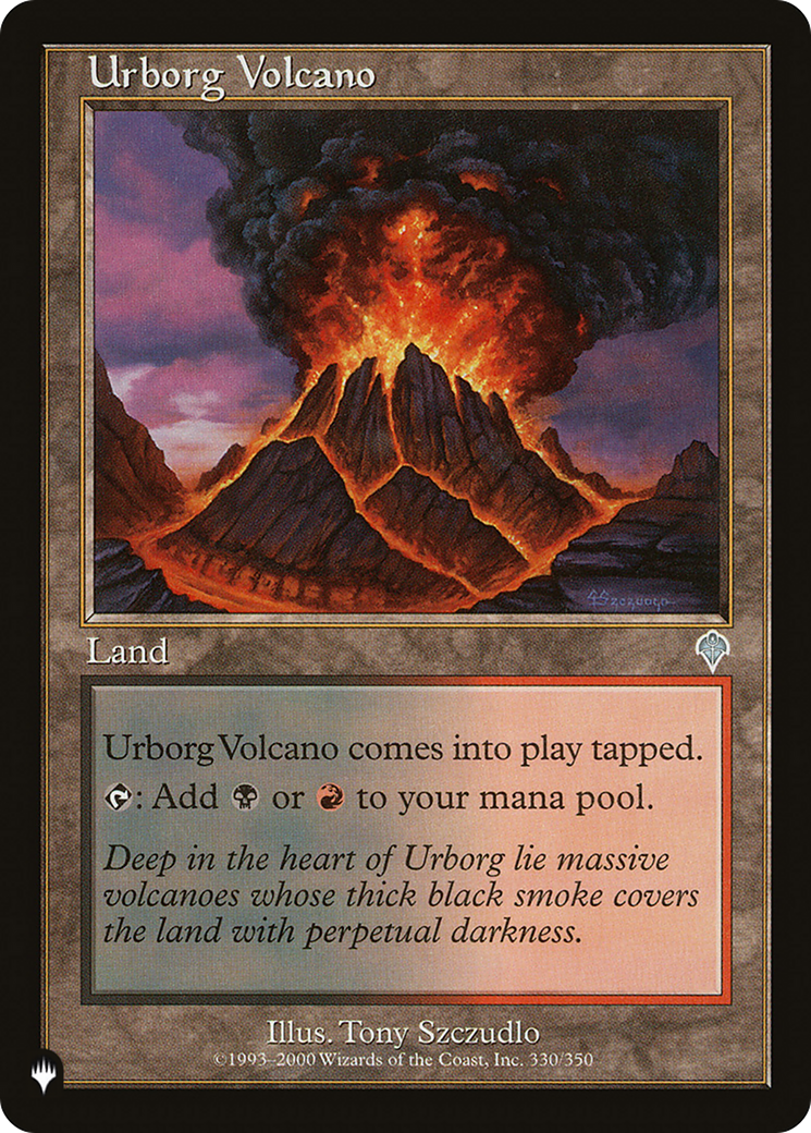 Urborg Volcano [The List] | Silver Goblin