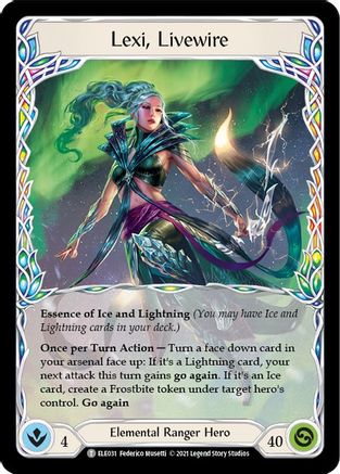 Lexi, Livewire // Rosetta Thorn (ELE031) Unlimited Edition  - Tales of Aria