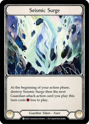 Seismic Surge // Rosetta Thorn (ELE212) Unlimited Edition  - Tales of Aria