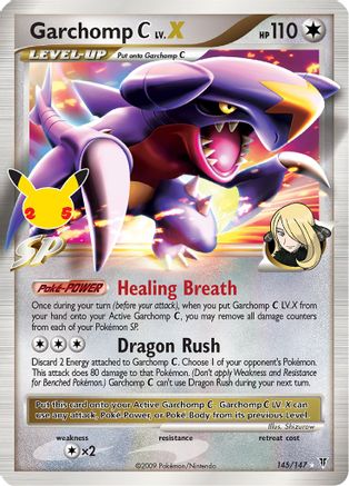 Garchomp C LV.X (145/147) [Celebrations: 25th Anniversary - Classic Collection] | Silver Goblin