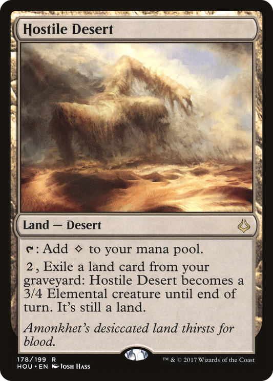 Hostile Desert [Hour of Devastation]