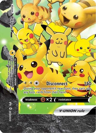 Pikachu V-Union - SWSH141 (SWSH141) Holofoil - SWSH Sword & Shield Promo Cards