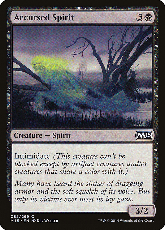 Accursed Spirit [Magic 2015] Foil