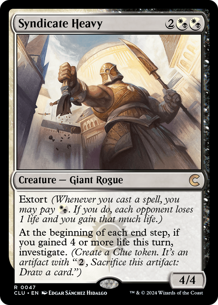 Syndicate Heavy [Ravnica: Clue Edition] | Silver Goblin