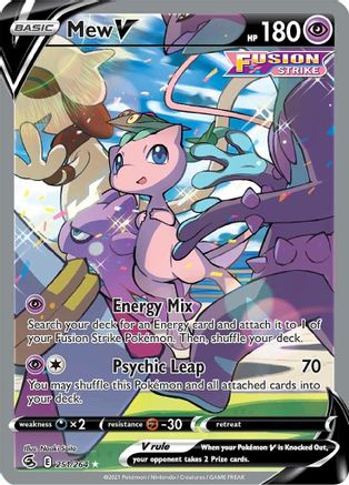 Mew V (251/264) [Sword & Shield: Fusion Strike] | Silver Goblin