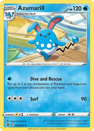 Azumarill (59) - Fusion Strike