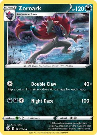 Zoroark (171/264) [Sword & Shield: Fusion Strike] | Silver Goblin