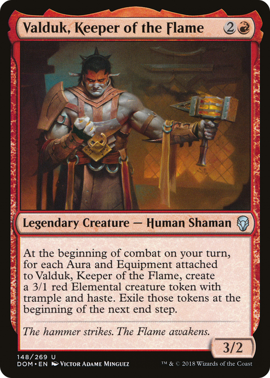 Valduk, Keeper of the Flame [Dominaria]