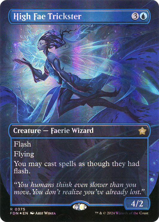 High Fae Trickster(Borderless) Foil (375)