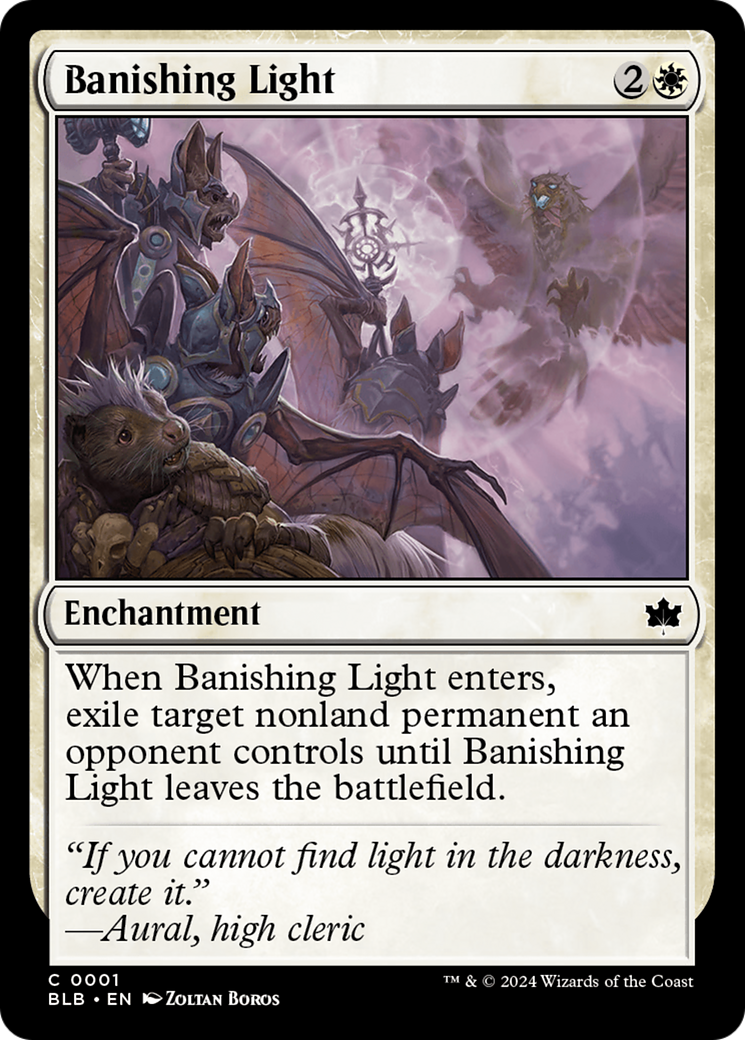 Banishing Light [Bloomburrow] Foil