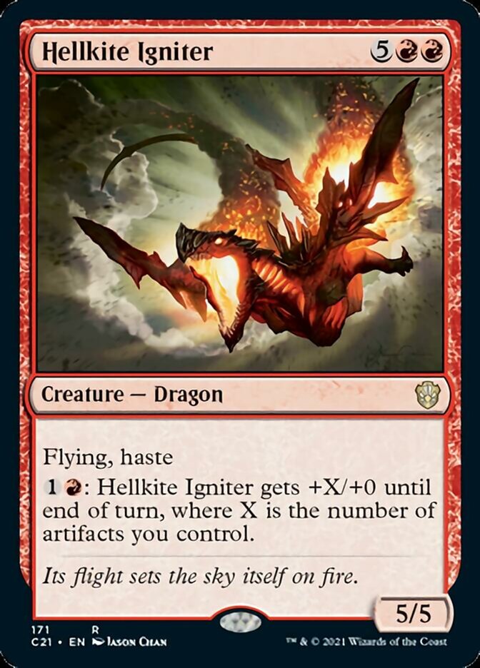 Hellkite Igniter [Commander 2021] | Silver Goblin