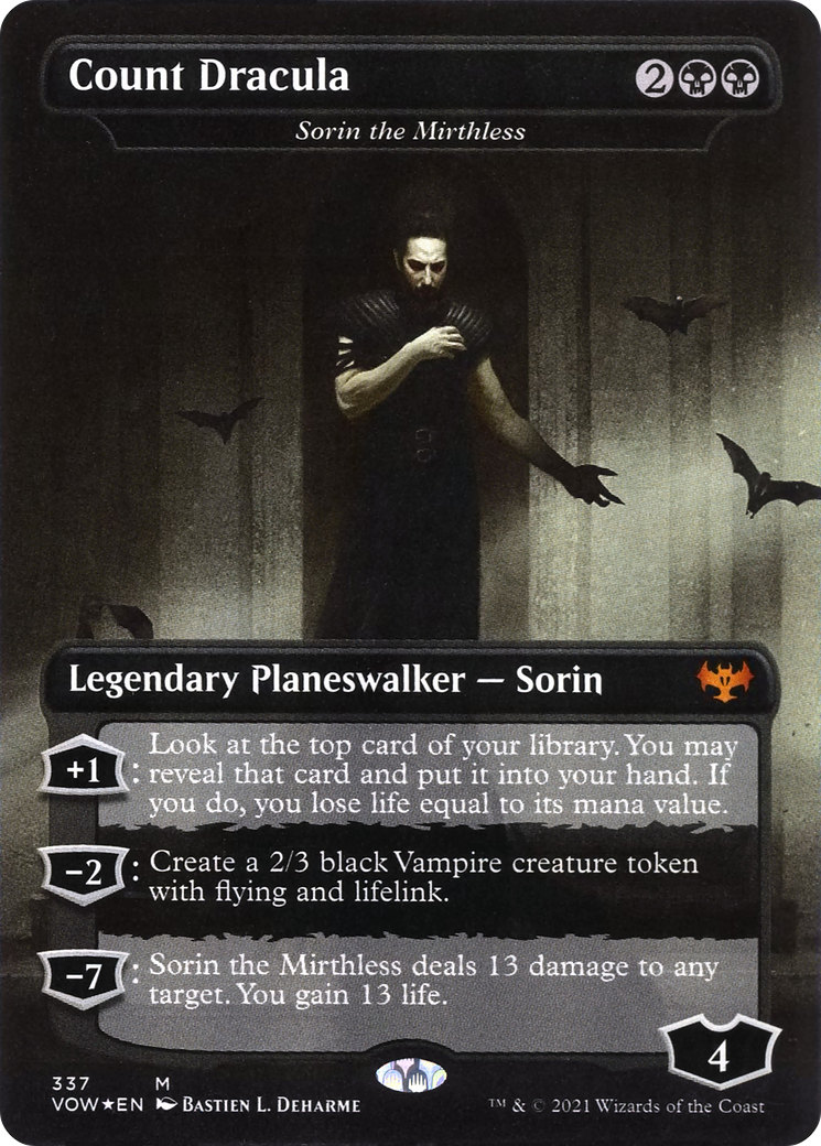 Sorin the Mirthless - Count Dracula [Innistrad: Crimson Vow] | Silver Goblin