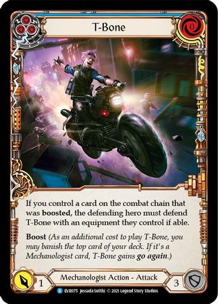 T-Bone (Blue) (EVR075) (1st Edition) - Everfest