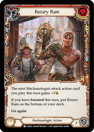 Rotary Ram (Red) (EVR082) 1st Edition - Everfest